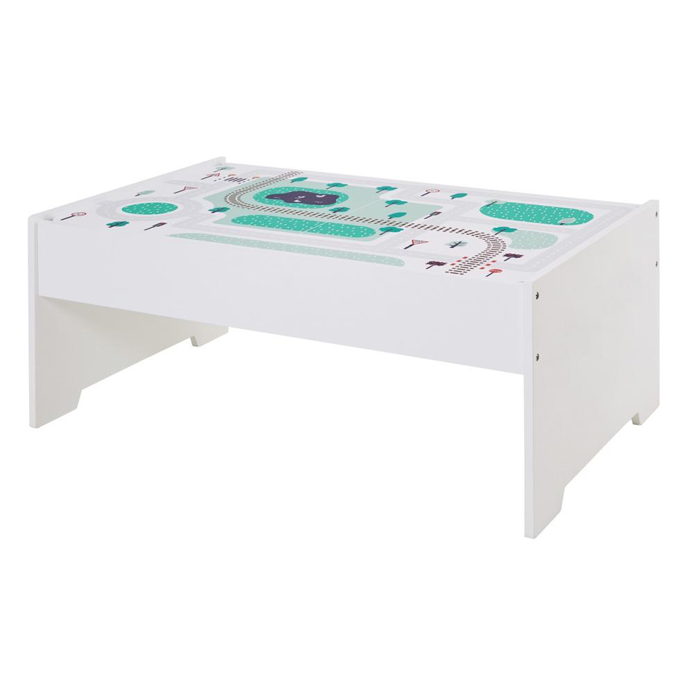 White play table with storage discount
