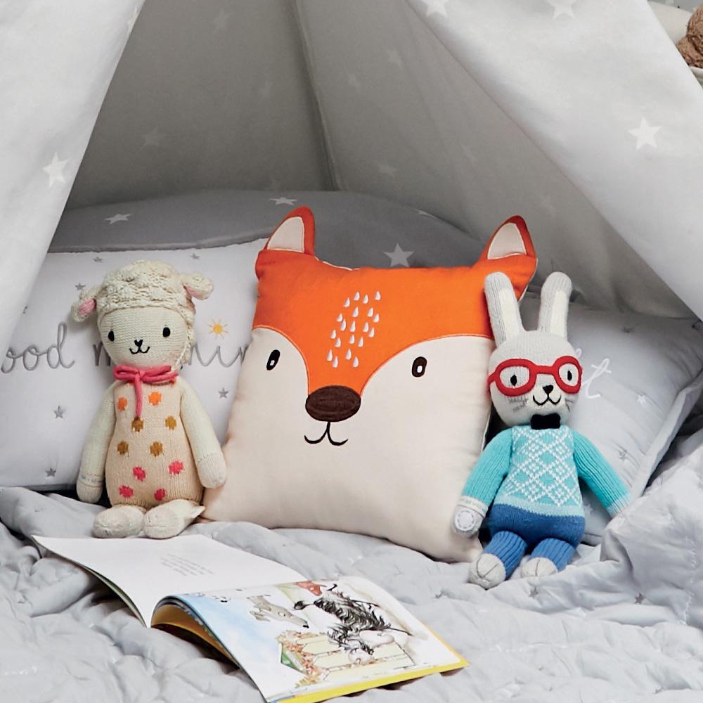 Children's Animal Cushion, Fox