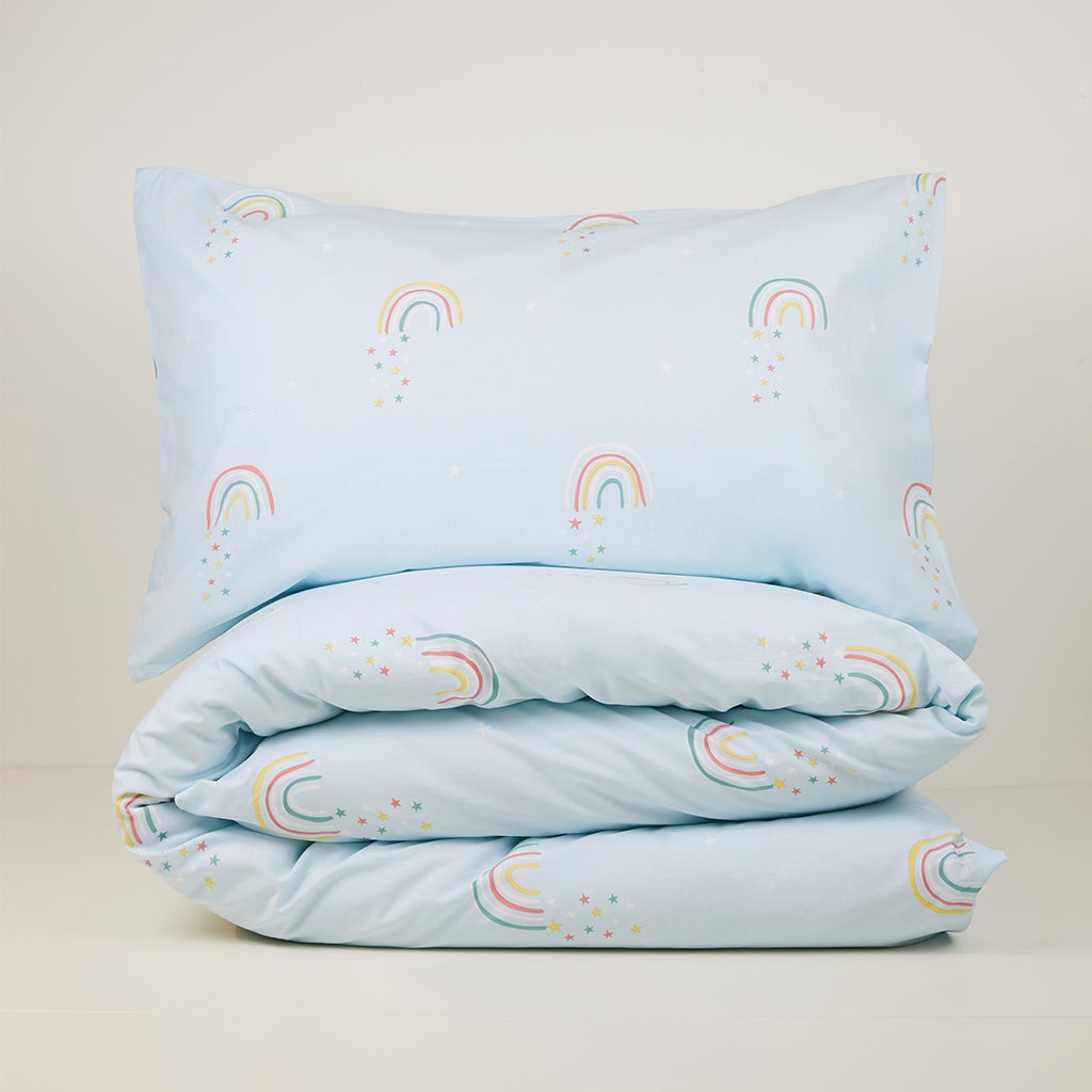 Rainbow childrens bedding on sale