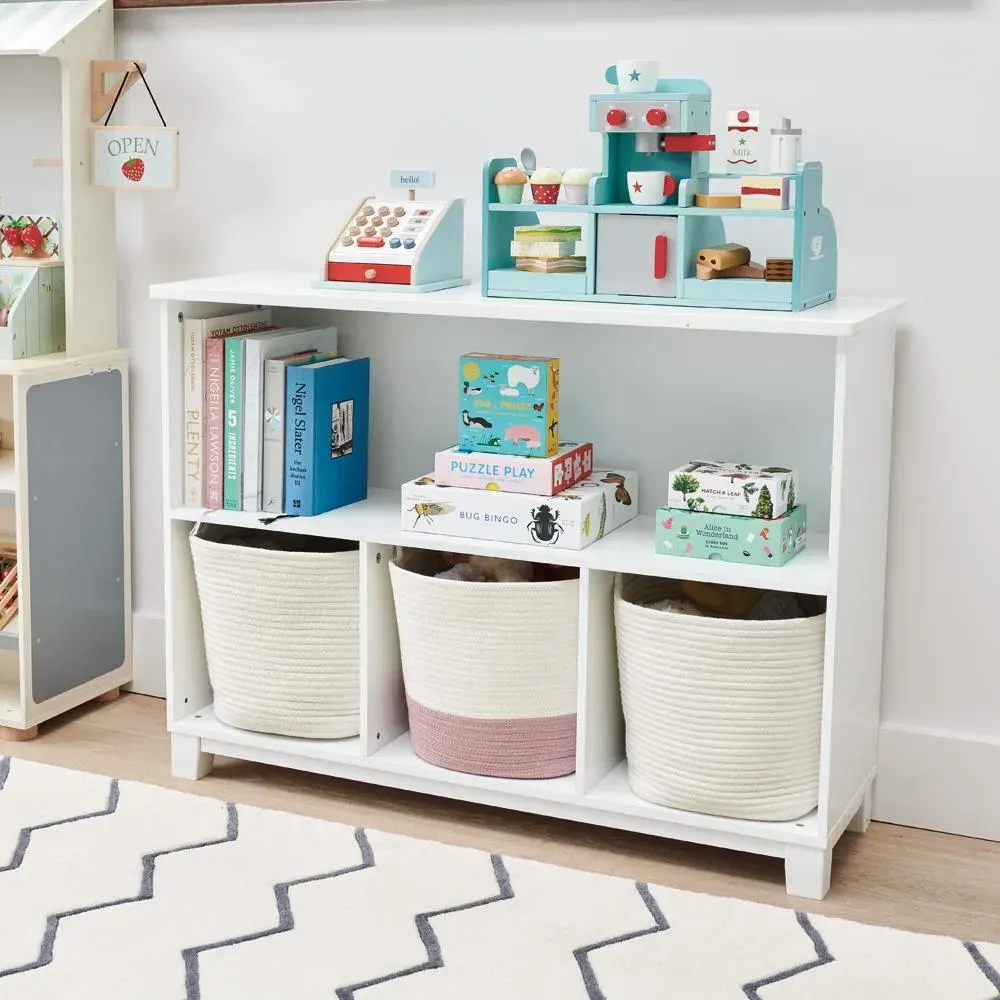 Blake Storage Shelf Unit, White