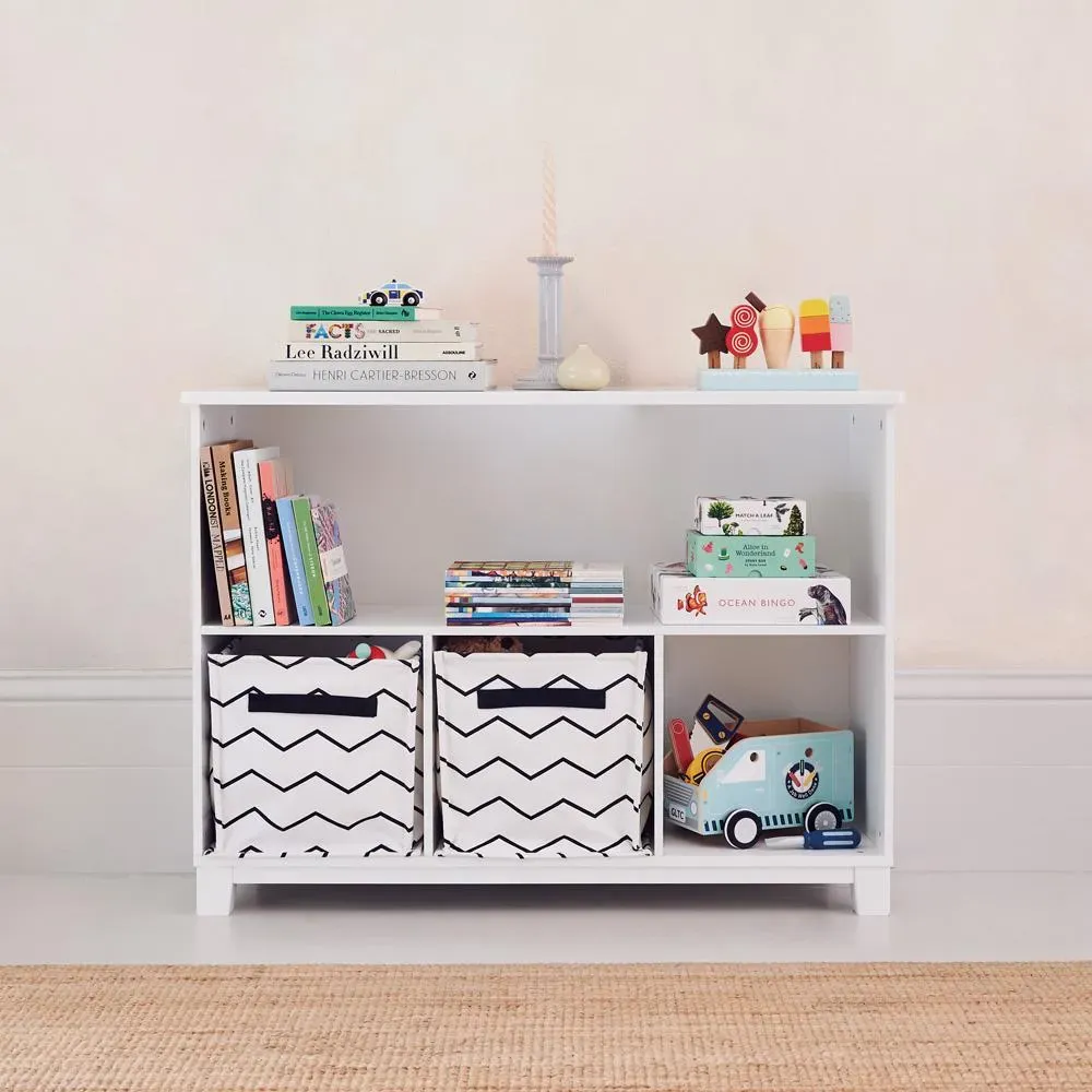 Blake Storage Shelf Unit, White