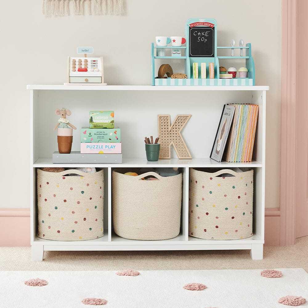 Blake Storage Shelf Unit, White