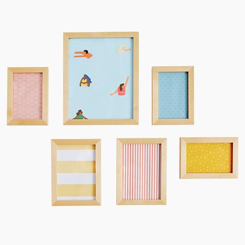 Wooden photo frames
