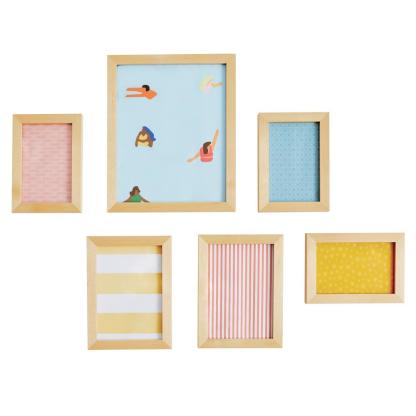 Photo Frame Set, Natural