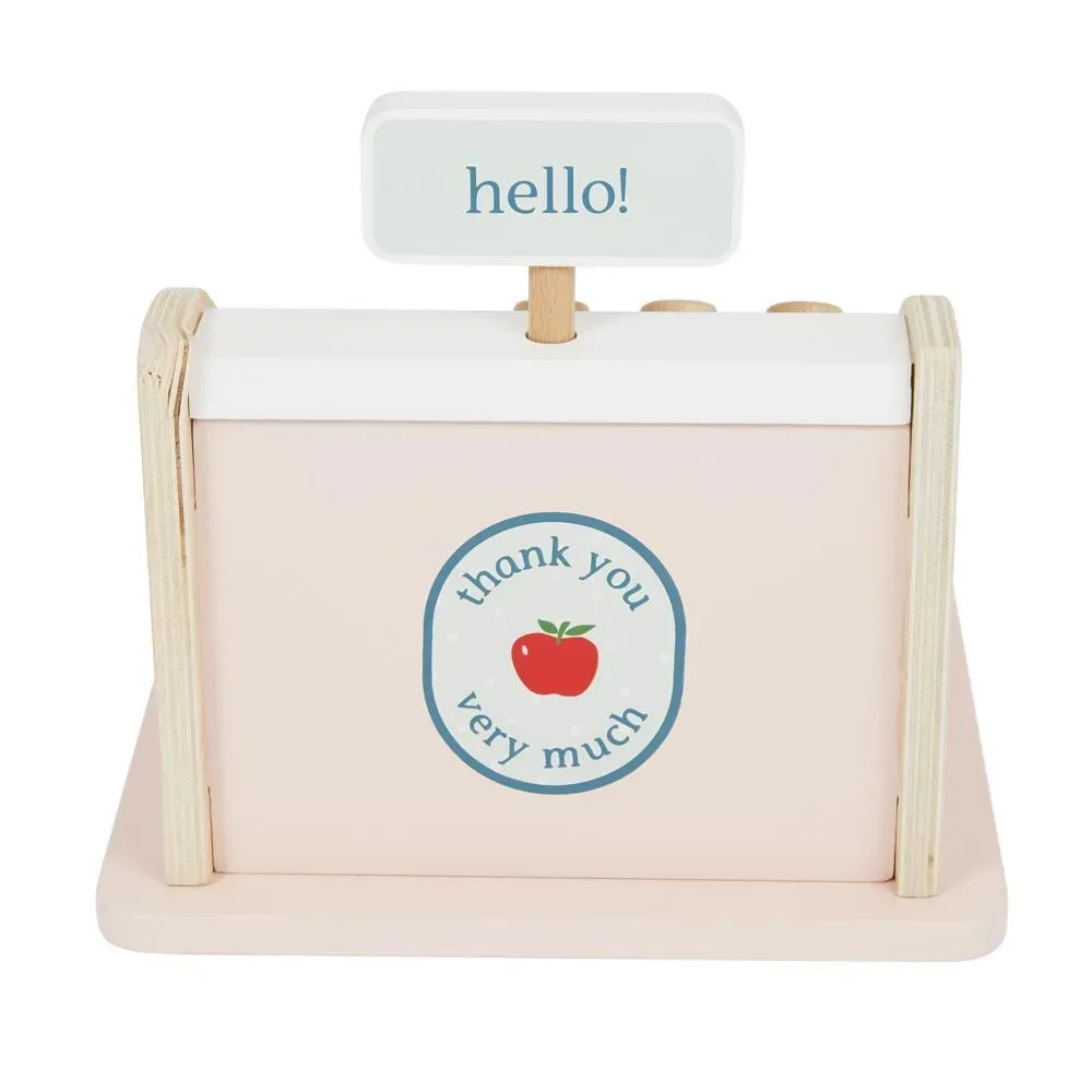 Wooden Till, Shell Pink