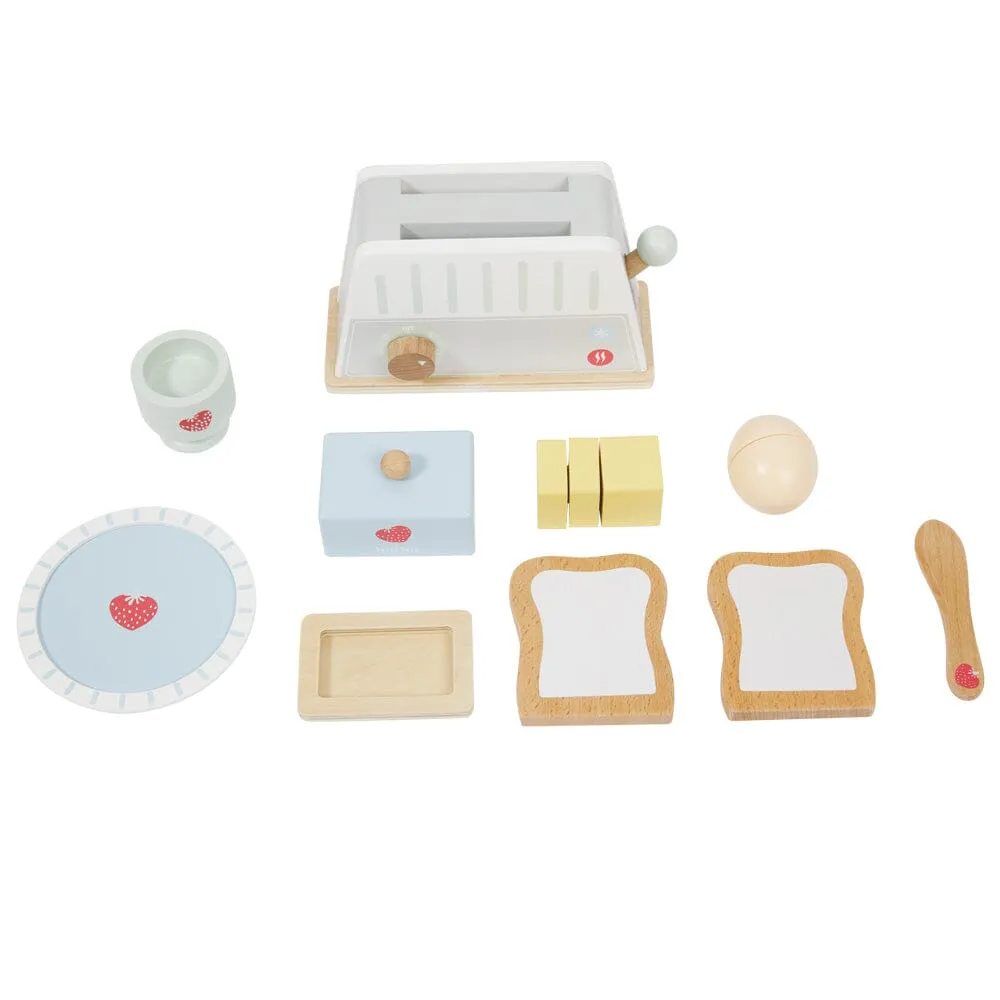 Wooden Toy Breakfast Set