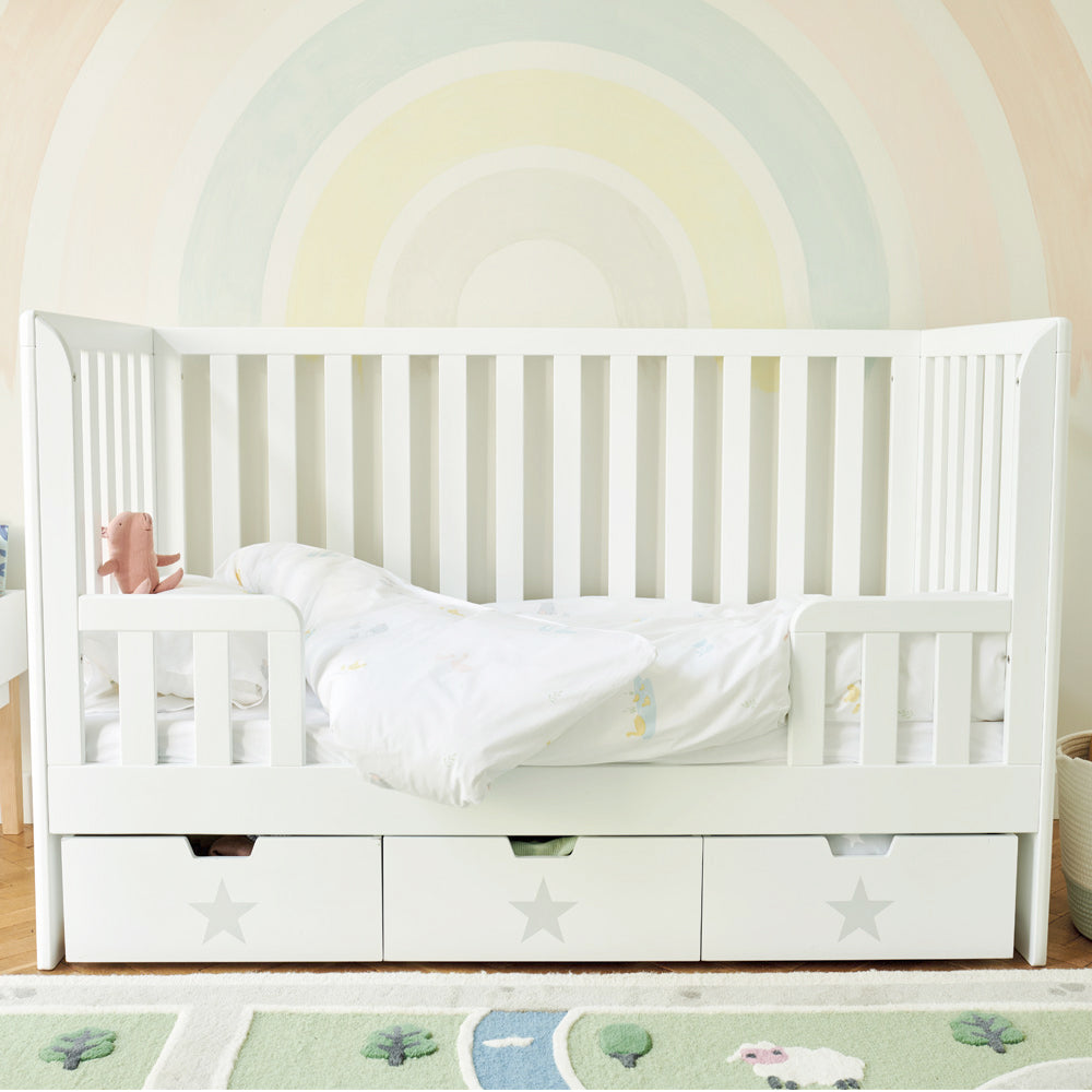 White Cot Bed Baby Cot Bed Great Little Trading Company