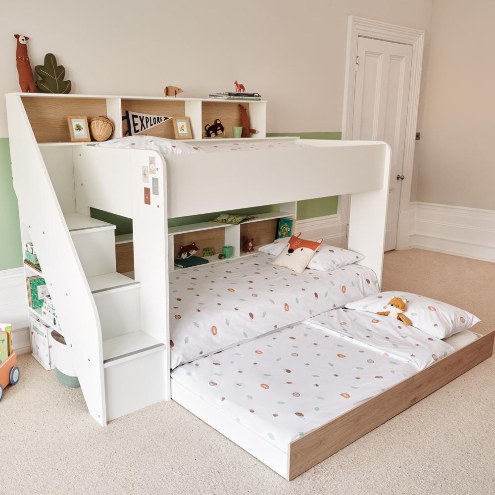 Bunk with cot underneath best sale