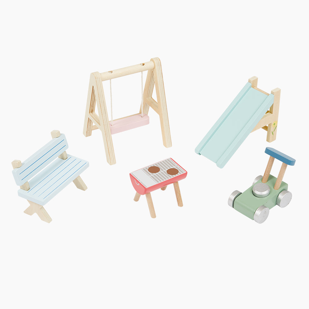 Dolls house garden furniture on sale