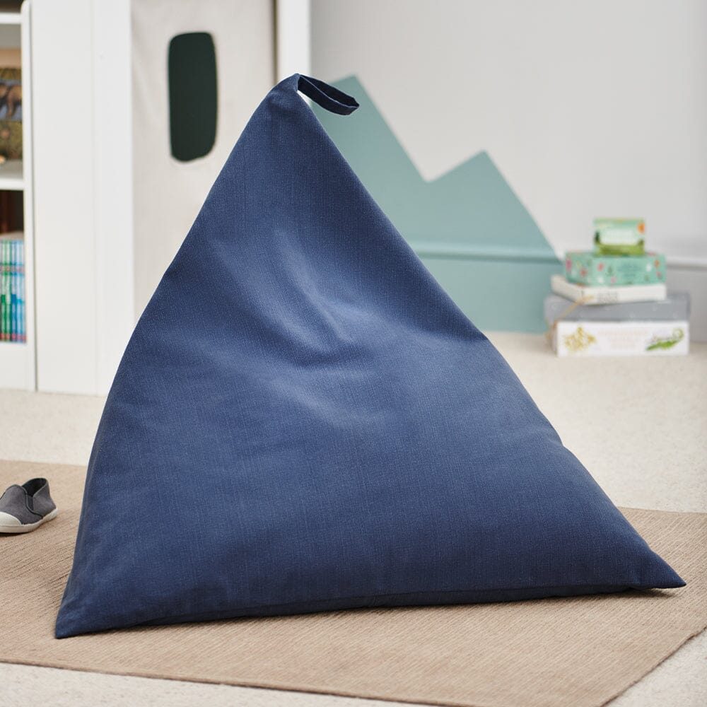 Plain Bean Bag, Midnight Blue