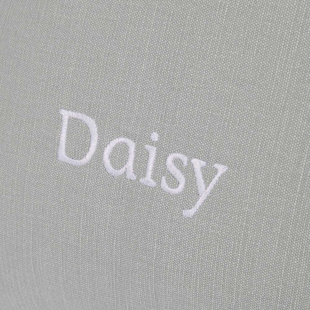 Personalised Plain Bean Bag, Minty Green