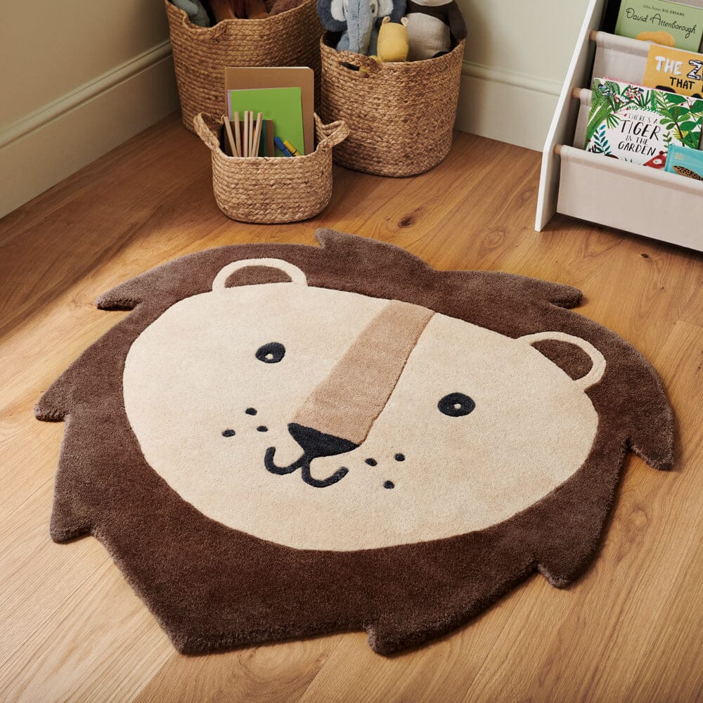 Children's Animal Rug, Lion