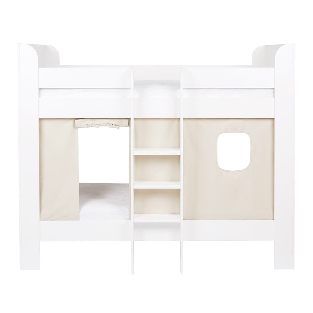 Paddington Bunk Bed, Natural Bed Curtains