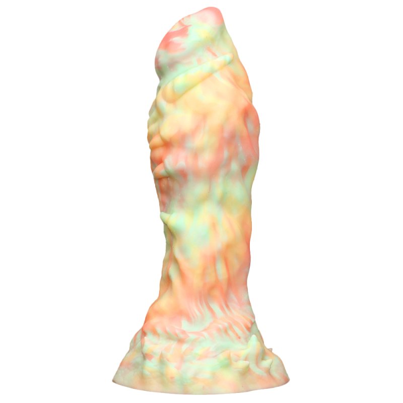 Leopard Color Mixing Silicone Dildo
