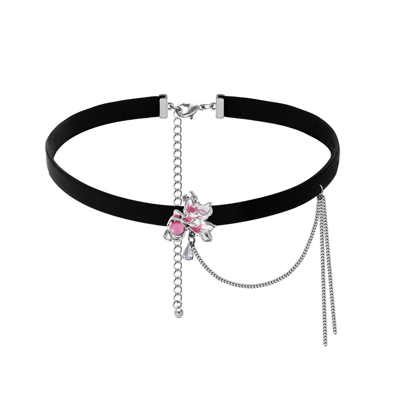 Pink Fish Leather Choker 原网站已经清除产品
