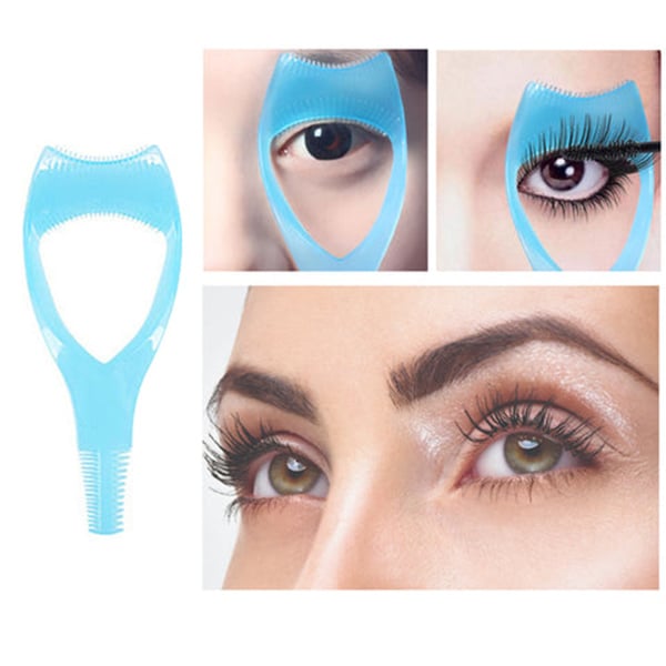 3 in1 Eyelashes Tools Mascara Shield Applicator Guard