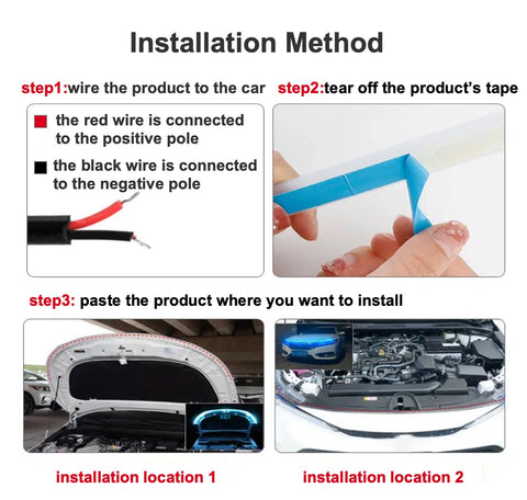 【TAS.tech2023】Start-Scan Car LED Hood Light