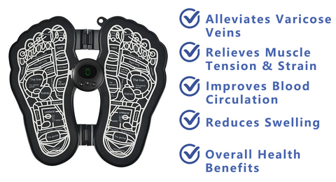 Modaliche EMS Acupoints Stimulator Massage Foot Mat