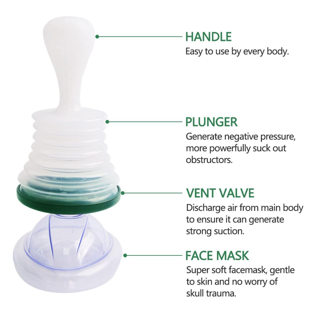 (Home Must) Professional Choking Emergency Device for Adult and Children