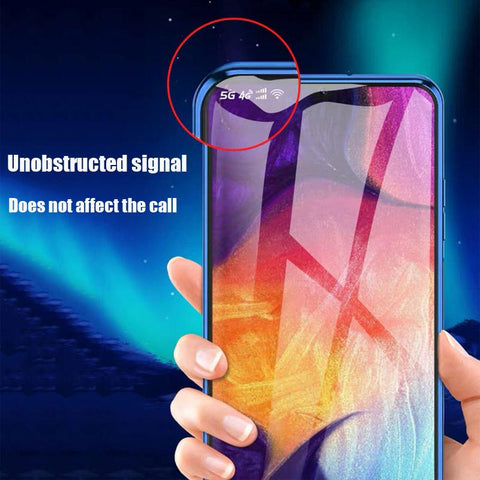 Magnetic Tempered Glass Double Sided Phone Case