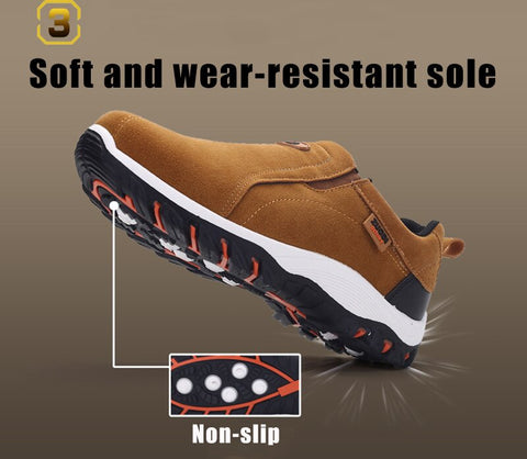 Men's Orthopedic Walking Shoes, Comfortable Anti-slip Sneakers