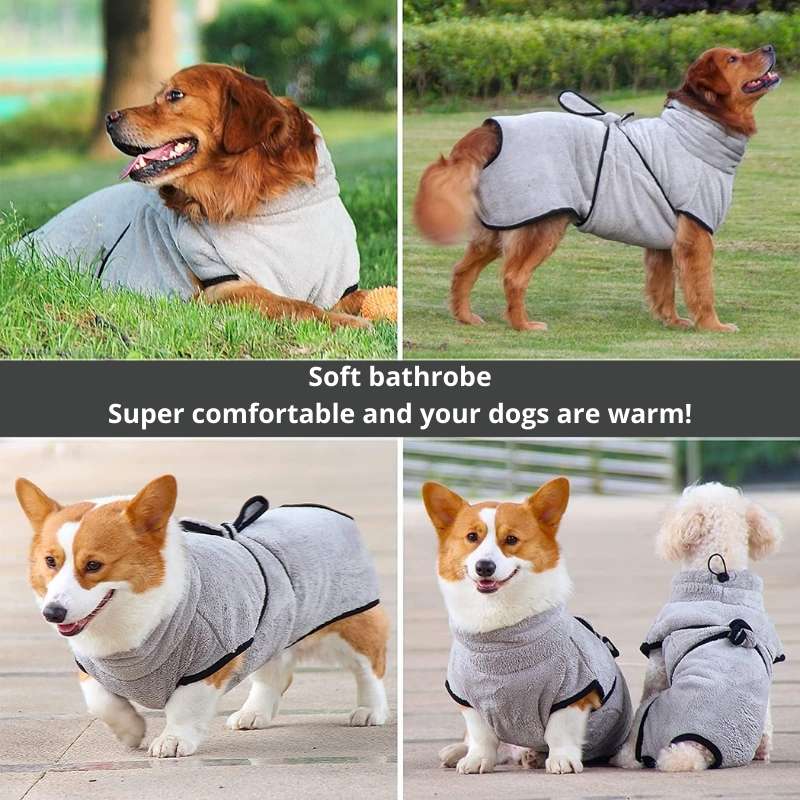 PetLove® | Ultra absorbent pet bathrobe