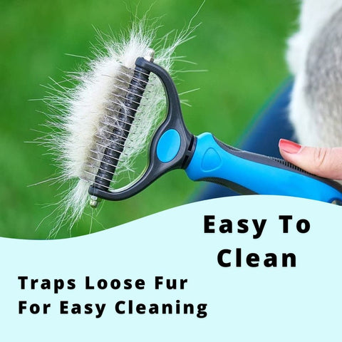 PetRake Professional Deshedding Tool For Dogs And Cats