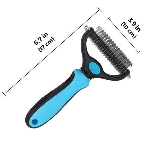 PetRake Professional Deshedding Tool For Dogs And Cats