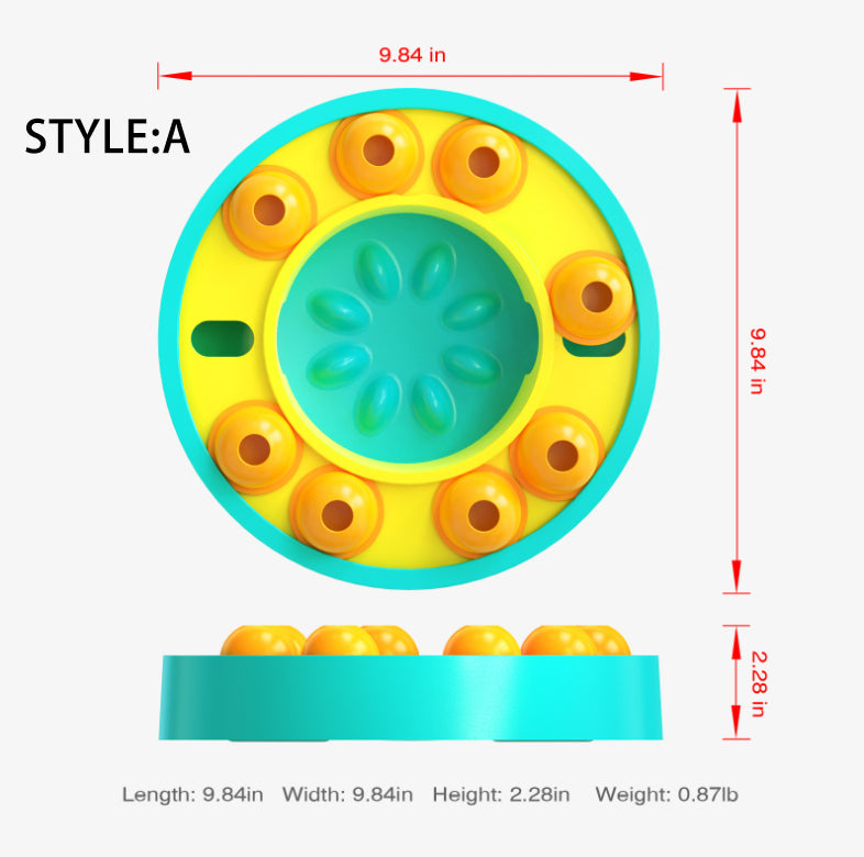 Wisdom Dog Toys Slow Leakage Feeding Training