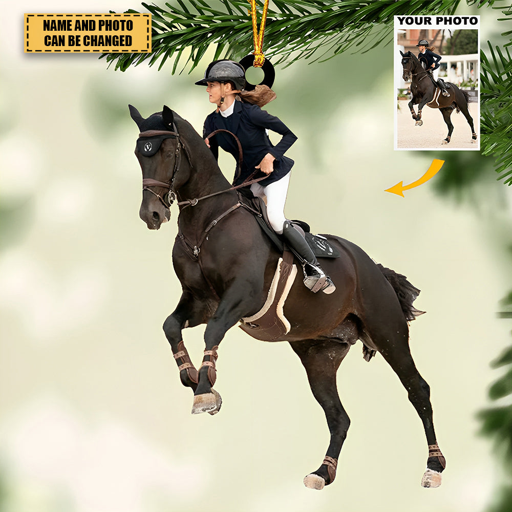 Acrylic Ornament For Horse Lover