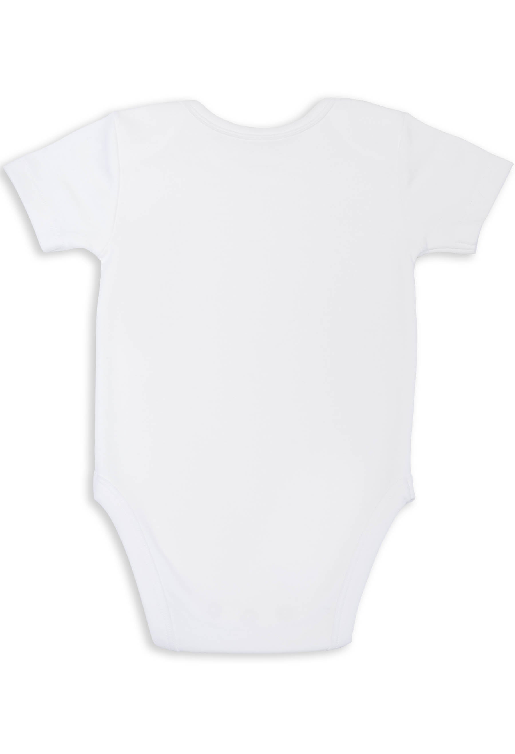  Short Sleeve Snap Bodysuit and Pants with Turnover Booties-100% Organic Cotton Babywear Set 