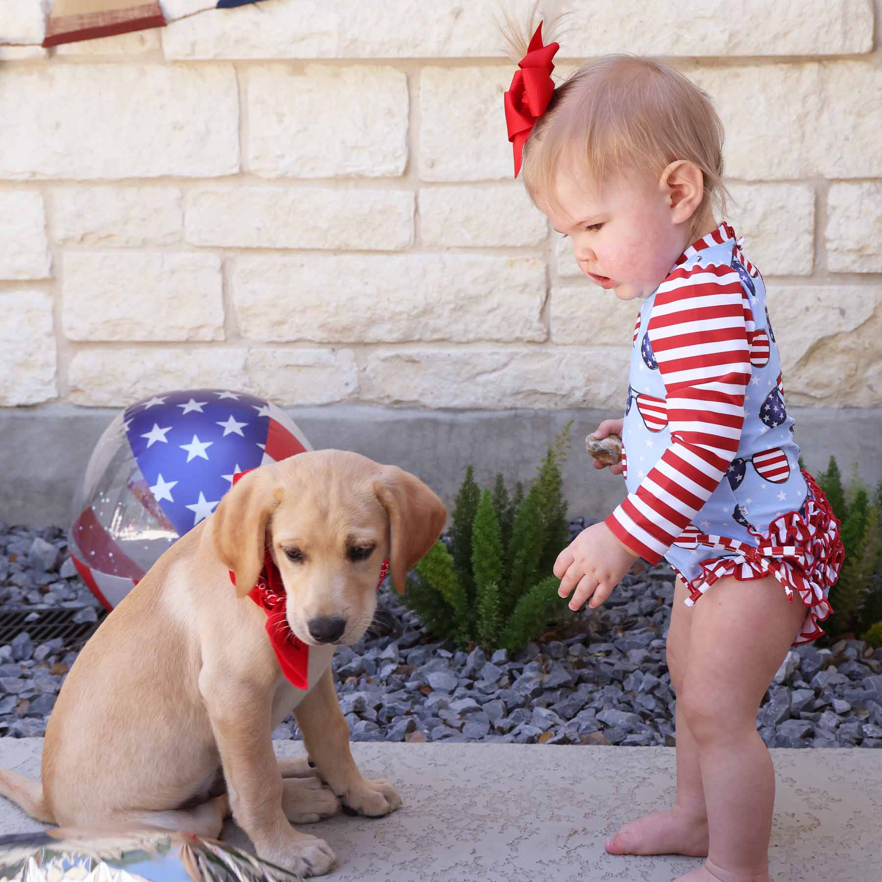Long Sleeve Rash Guard With Ruffle Bottom