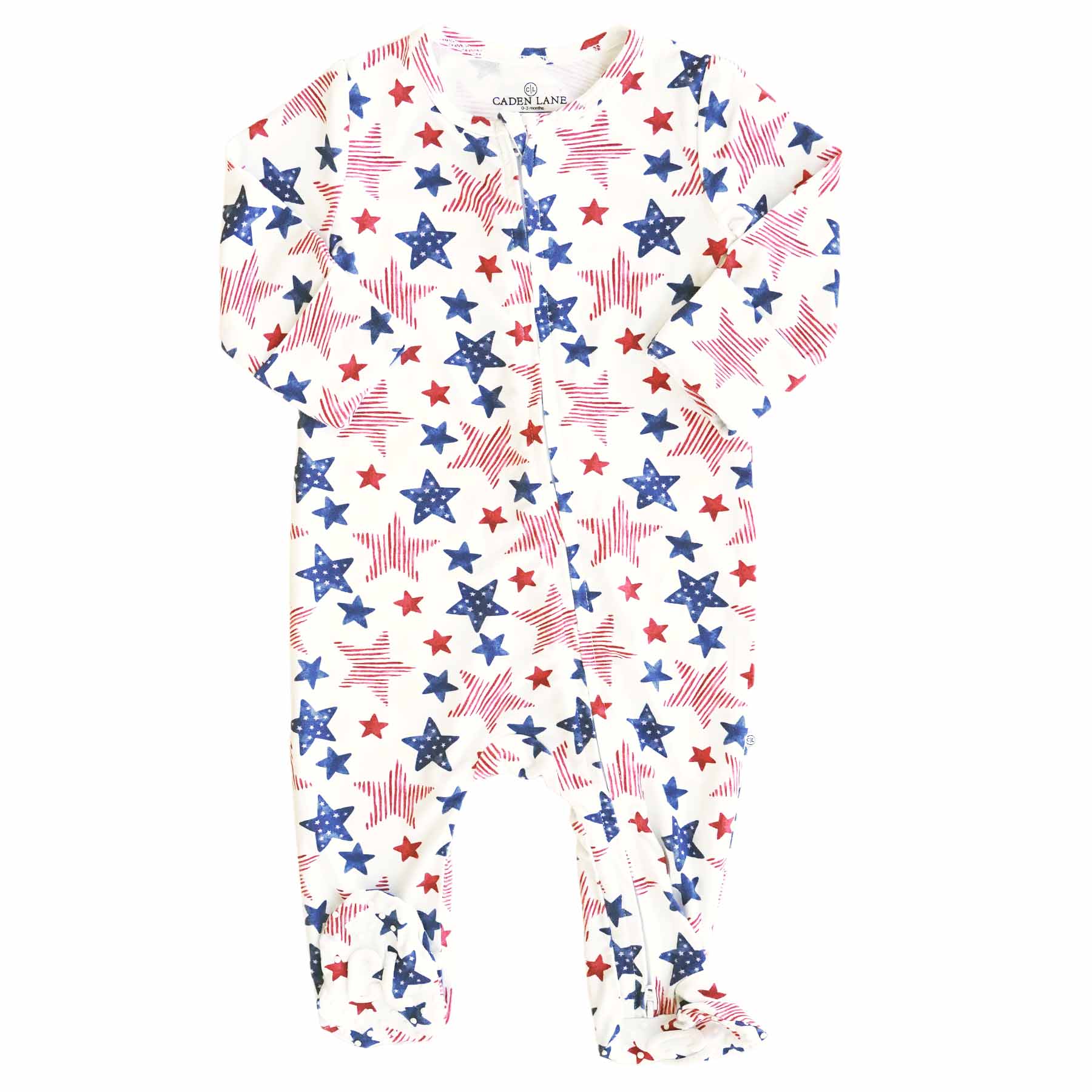 Oh My Stars Zipper Footie | 
