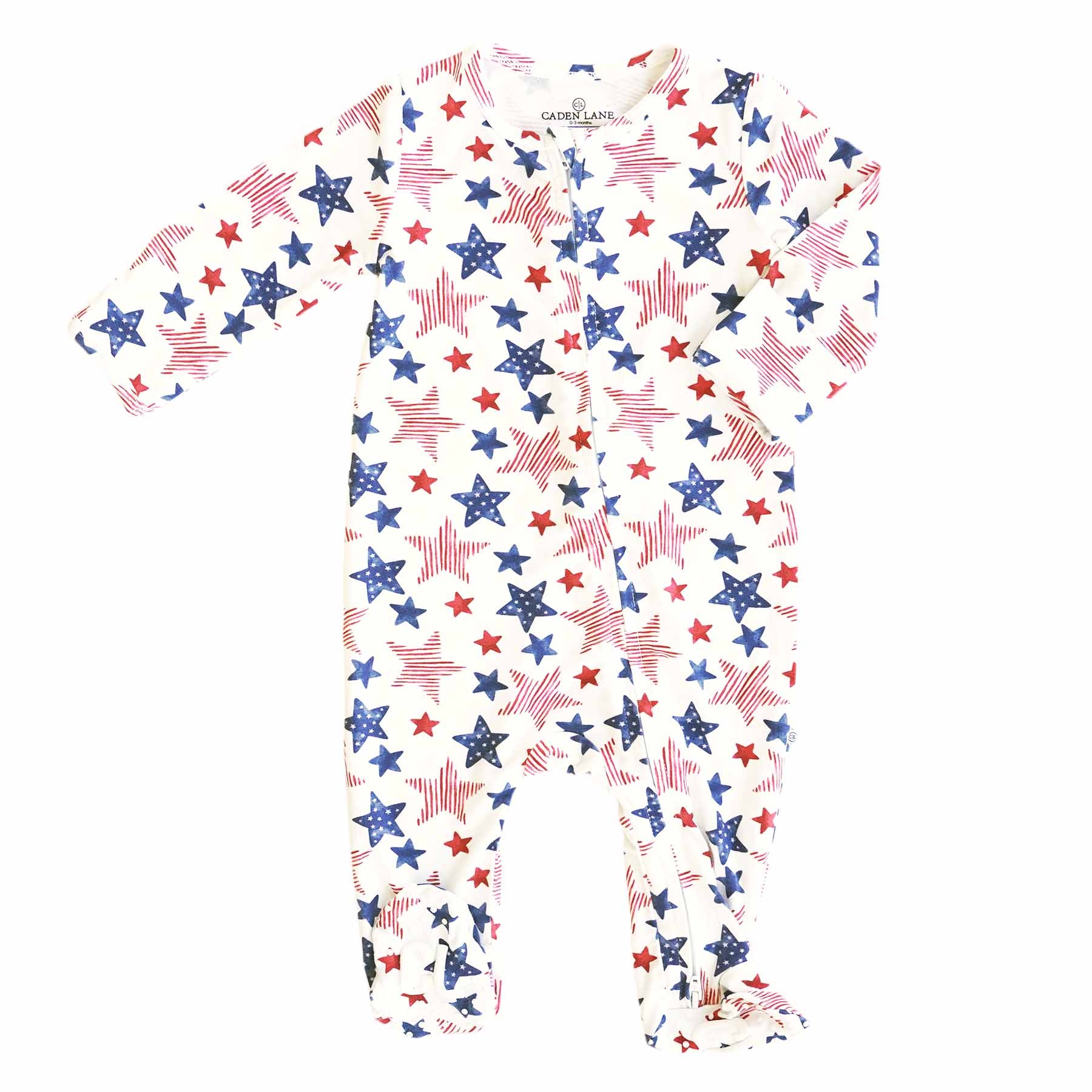 Oh My Stars Zipper Footie | 