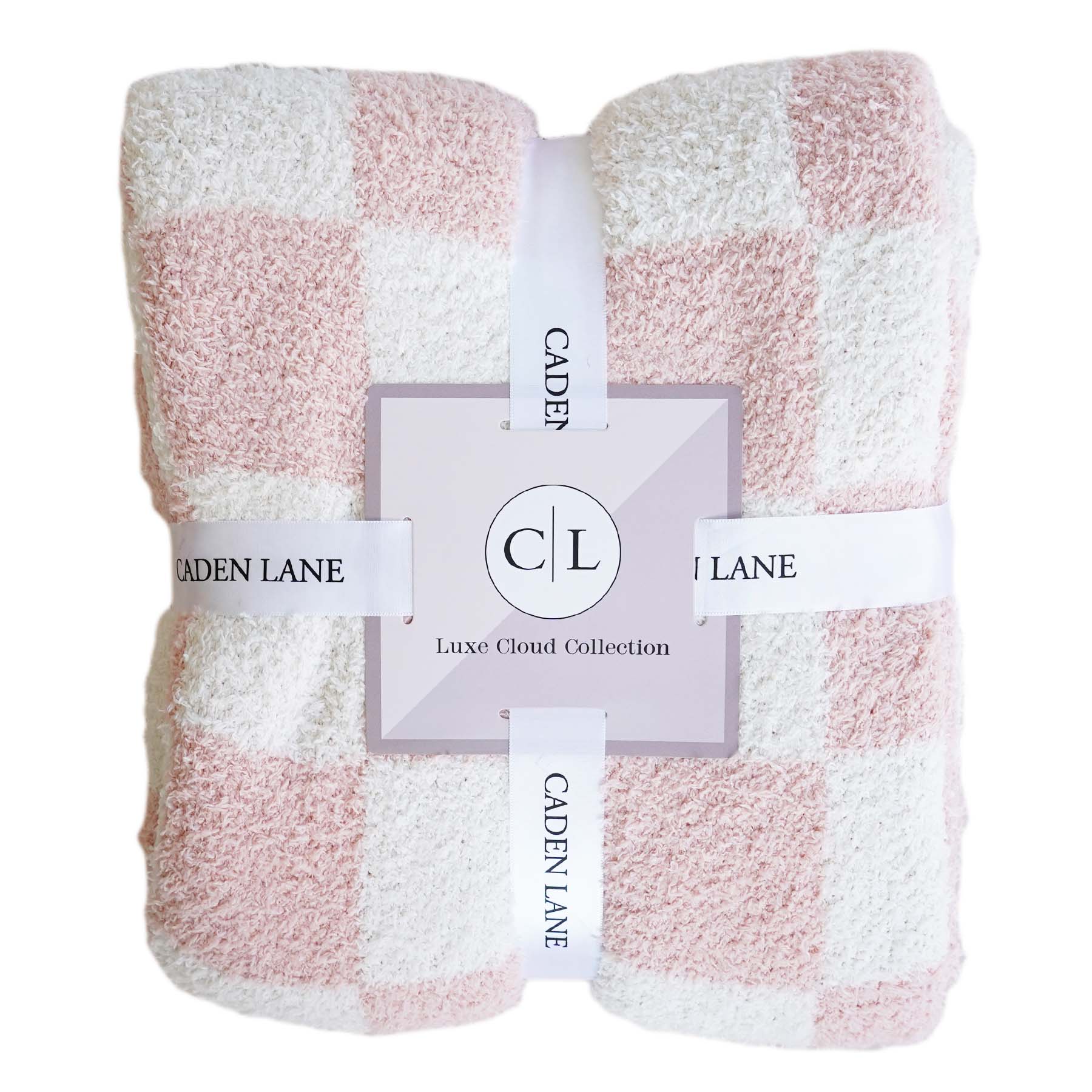 Luxe Blankets | Rose Check