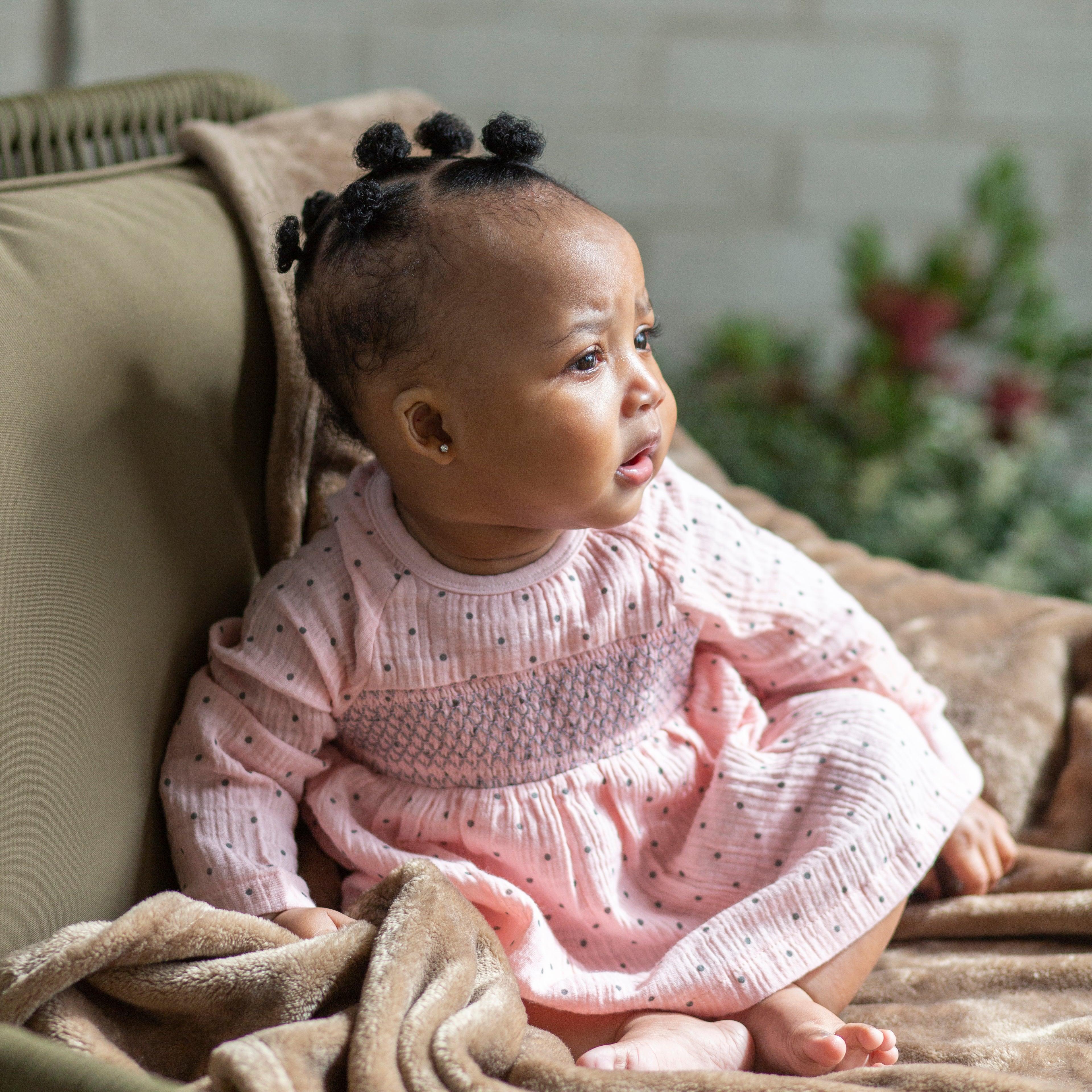 Polka Dot Muslin Dress