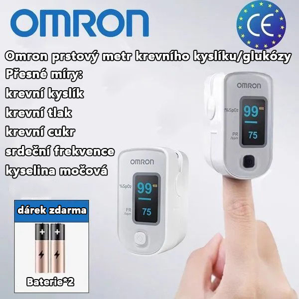 [Dovezeno z Japonska] Vysoce přesný neinvazivní glukometr Omron, vyšet