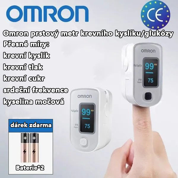 [Dovezeno z Japonska] Vysoce přesný neinvazivní glukometr Omron, vyšet