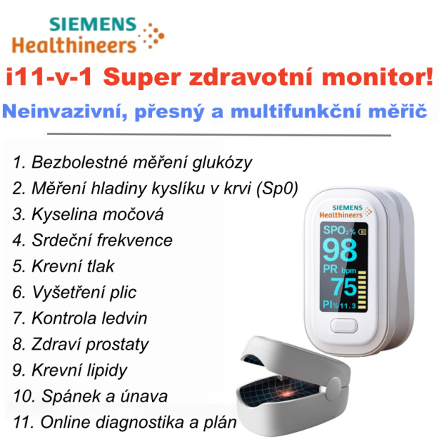 Proč se dál trápit s jehlami, když existuje bezbolestná alternativa? Otestujte si glukózu snadno, rychle a 100% neinvazivně.