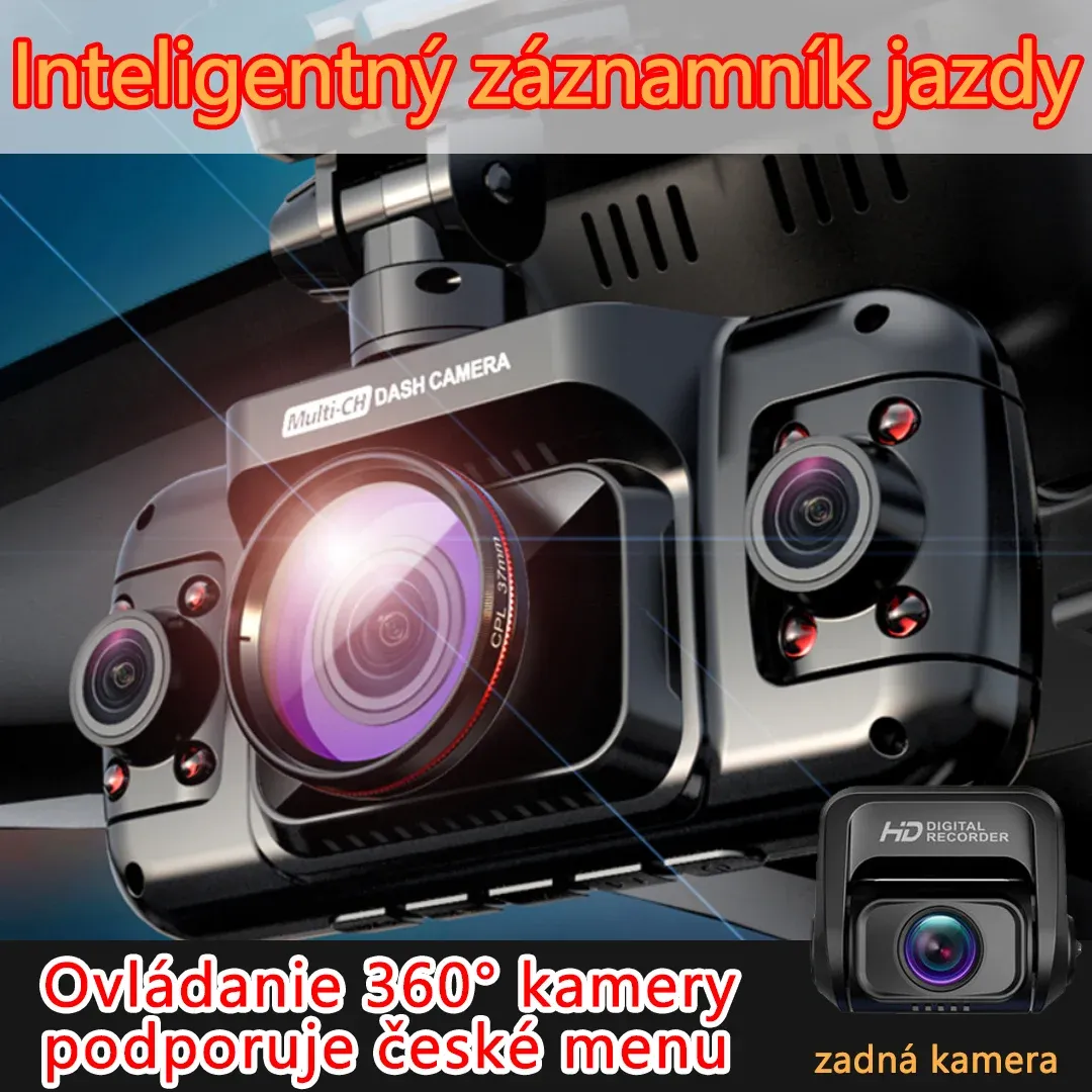 Zcela nový originální 360° Smart Driving Recorder