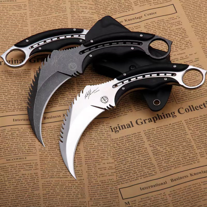 WOLF CLAW cuțit karambit durabil și ascuțit