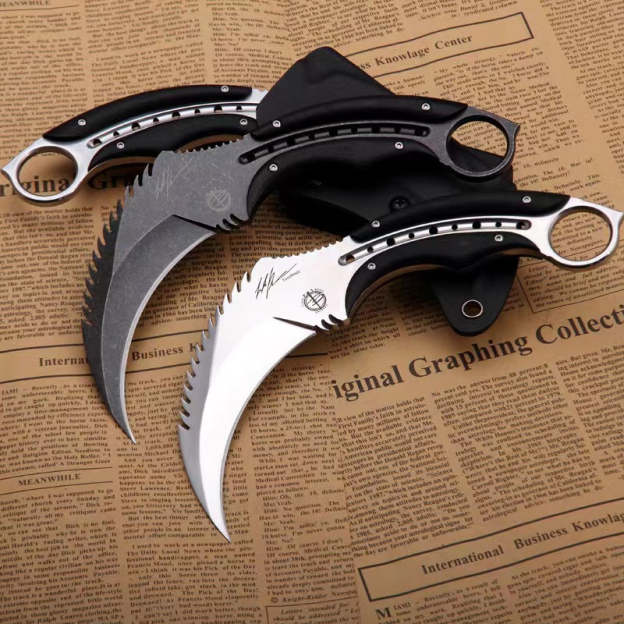 WOLF CLAW cuțit karambit durabil și ascuțit