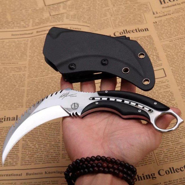 WOLF CLAW cuțit karambit durabil și ascuțit