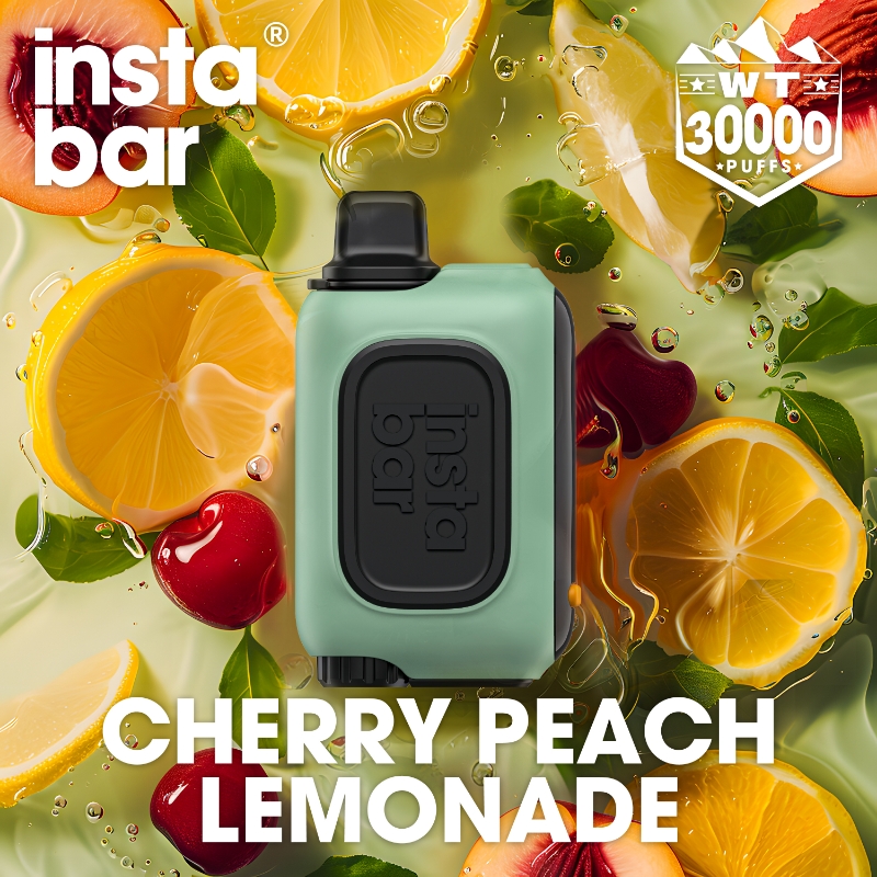 INSTABAR WT30000 - Limonáda s třešní a broskví-Vapepie KUX
