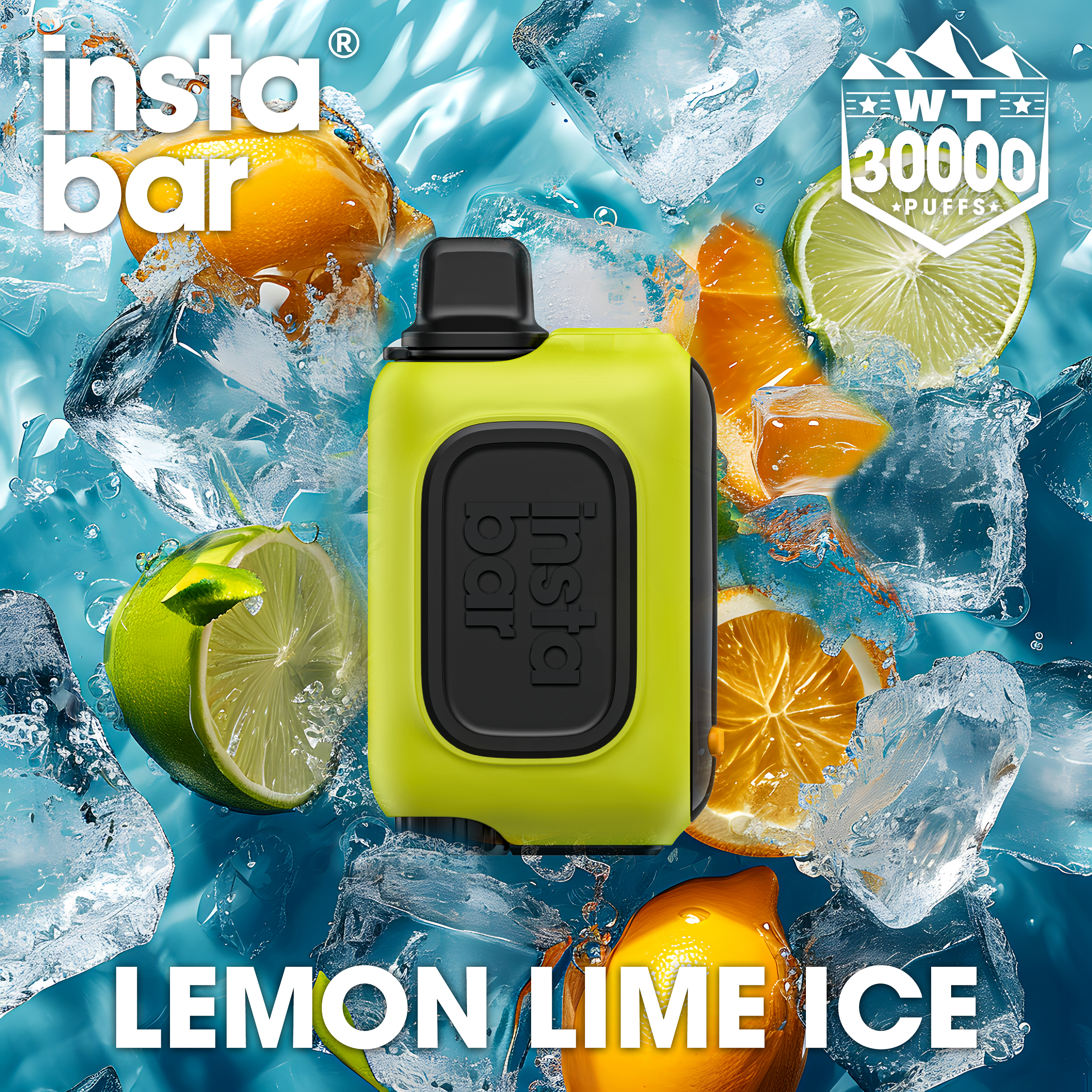 INSTABAR WT30000 - Ledový citron a limetka-Vapepie KUX