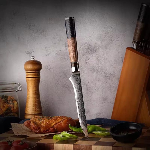 Kuchyňská sada 5 japonských nozù, časově omezená sleva 50 %, možnost gravírování jména