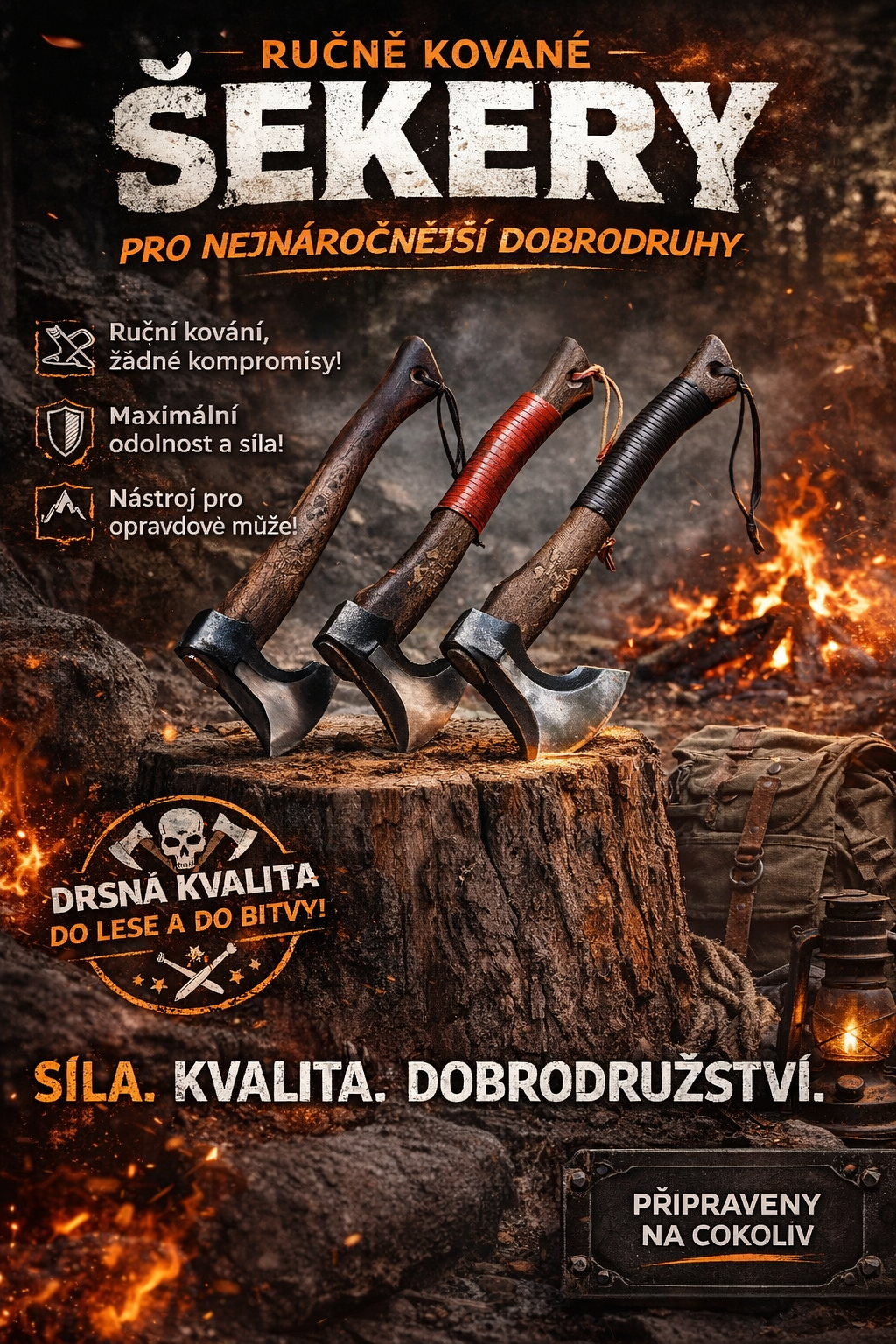 Buddy Outdoor Sekera 🌲 – Ideální pro Kempování a Les ⛺