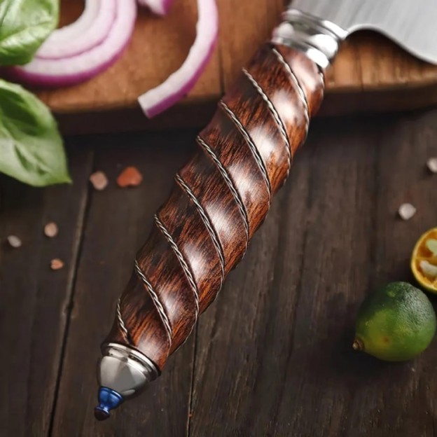 Sada tří nožů Pro Bohler M390 Steel - řada Crown