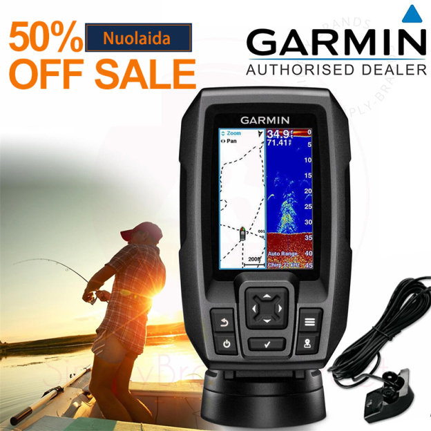 GARMIN - vyhledávač ryb, umí uzamknout a nalákat ryby, zlepšit efektivitu, určování polohy pomocí GP