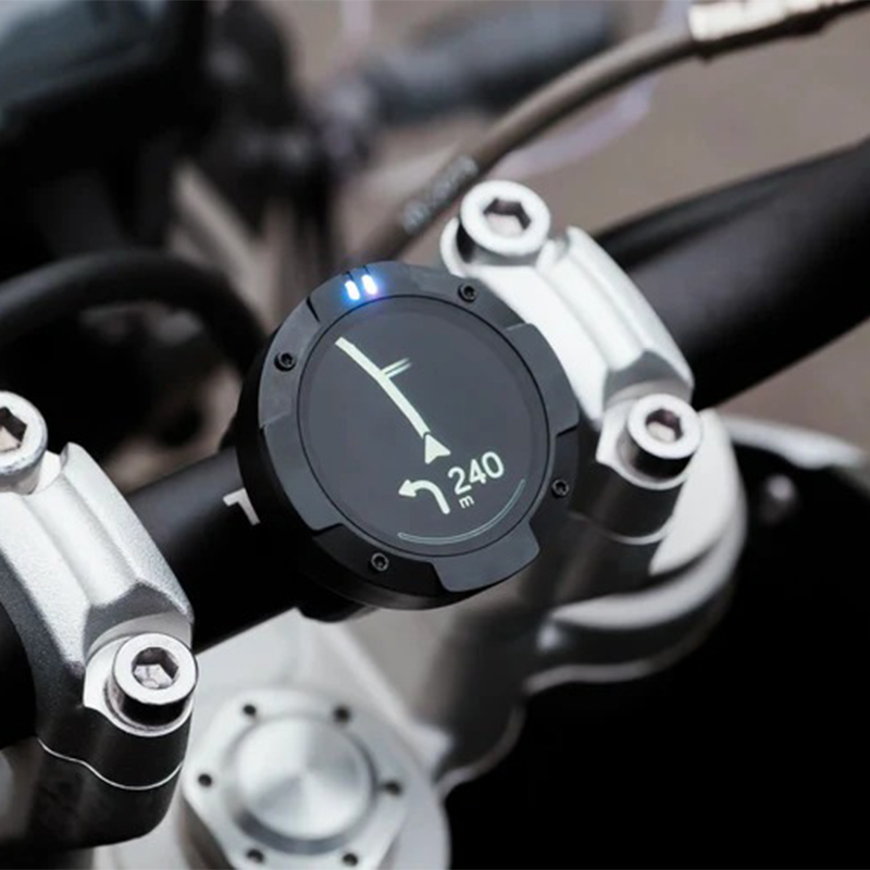  Motocyklový GPS počítač Beeline/Beeline Moto II, globální navigační mapa, odolný proti dešti